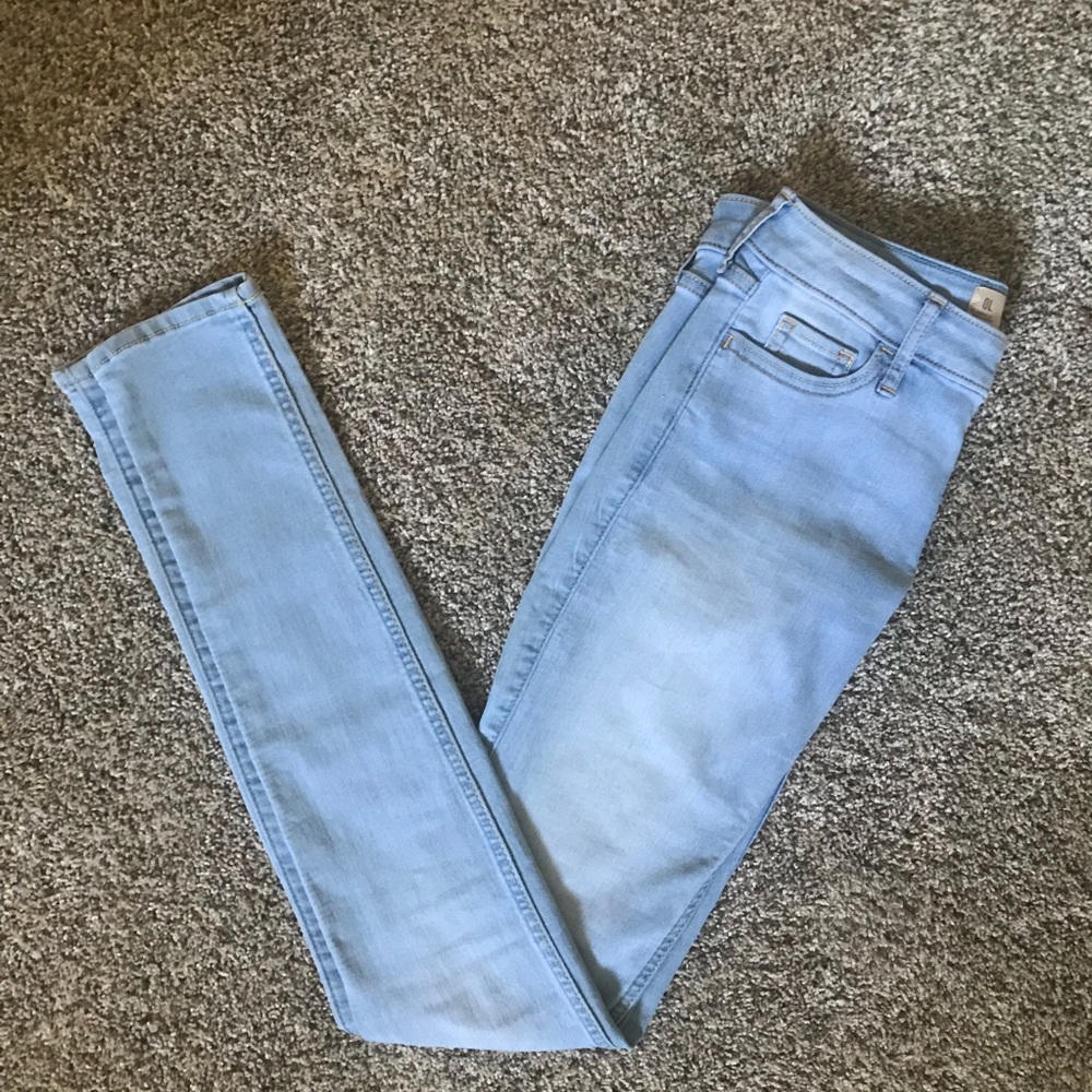 Light Wash Super Skinny Jeans